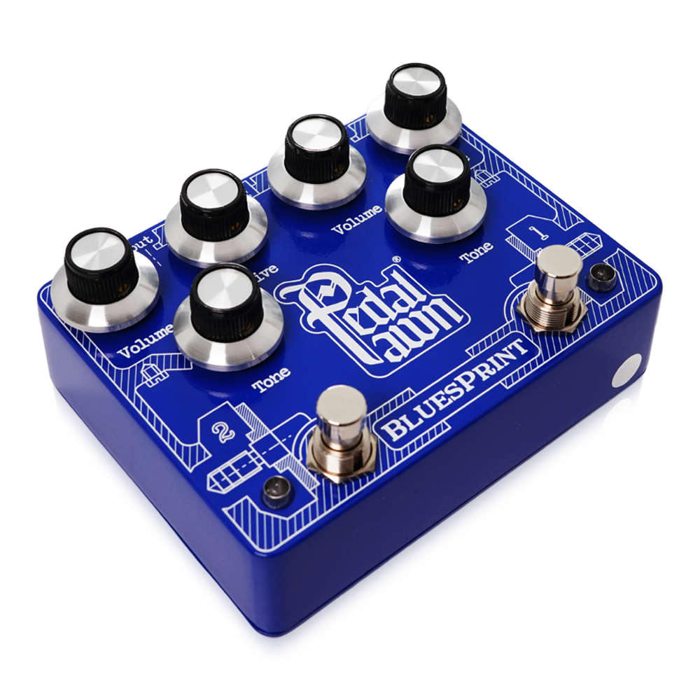 Pedal Pawnからデュアルオーバードライブ「BLUESPRINT」発売