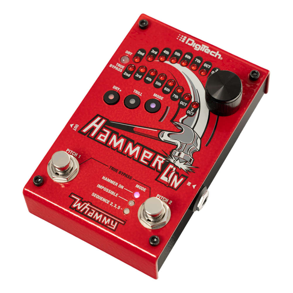3つのピッチシフトモードと新機能搭載のワーミー「DigiTech HammerOn