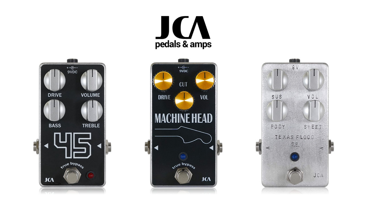 ドイツのエフェクターブランド「JCA Pedals」の取扱いを開始！