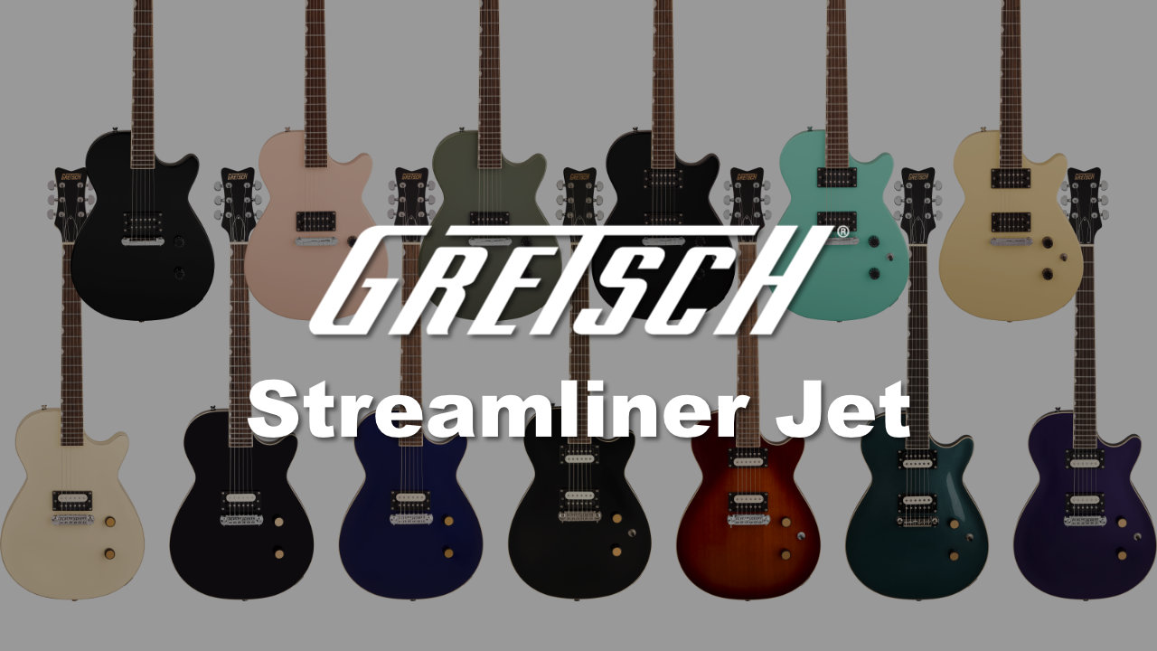 GRETSCH（グレッチ）から「Streamliner Jet」全13機種が登場！