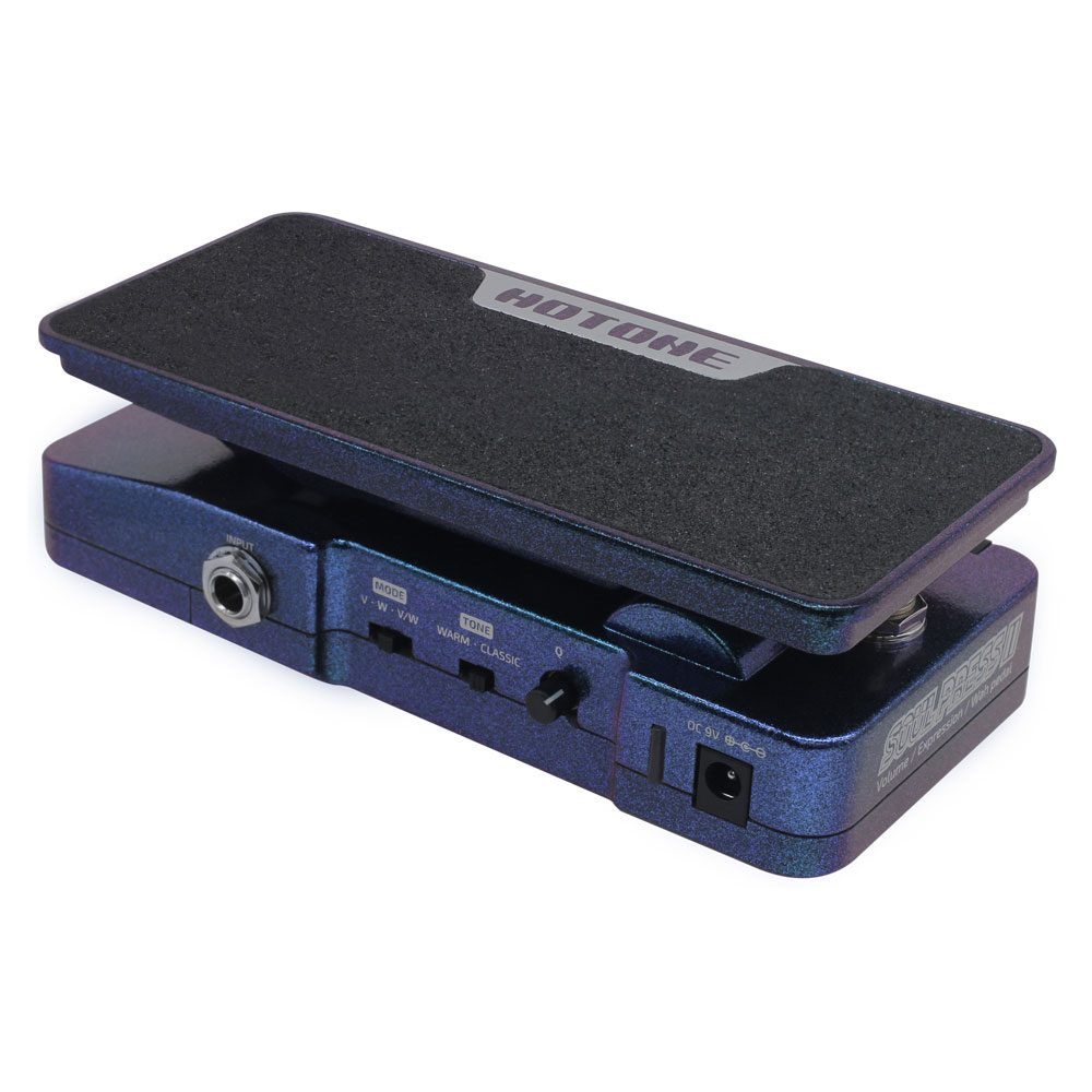 ワウやボリュームペダルなど1台4役の多機能ペダル HOTONE Soul Press
