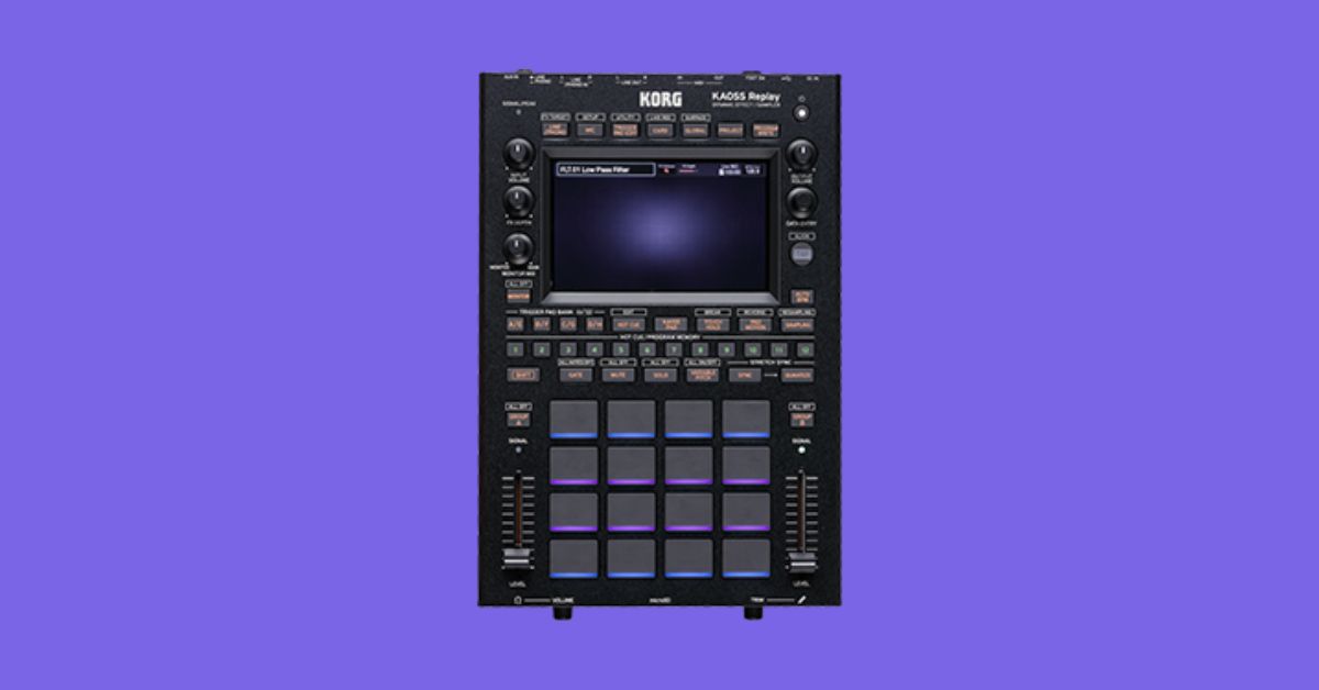 スタンドアローン型KAOSS「KAOSS Replay」が登場。エフェクトからDJ