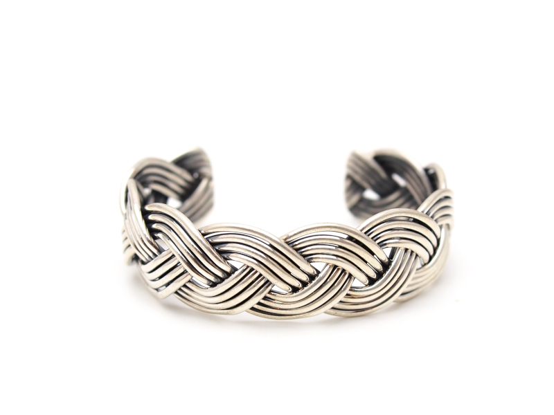 バングル、ブレスレット石なしのHenry Mariano ブレード バングル商品