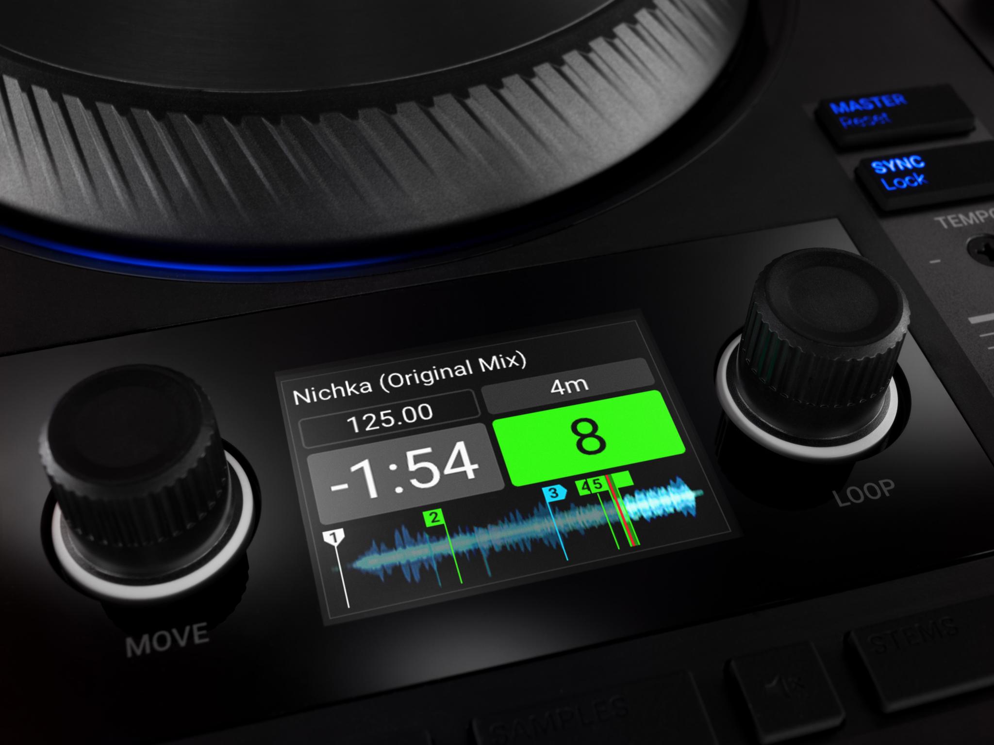 Traktor Kontrol S4 MK3 — complete with haptic spinning jogwheels
