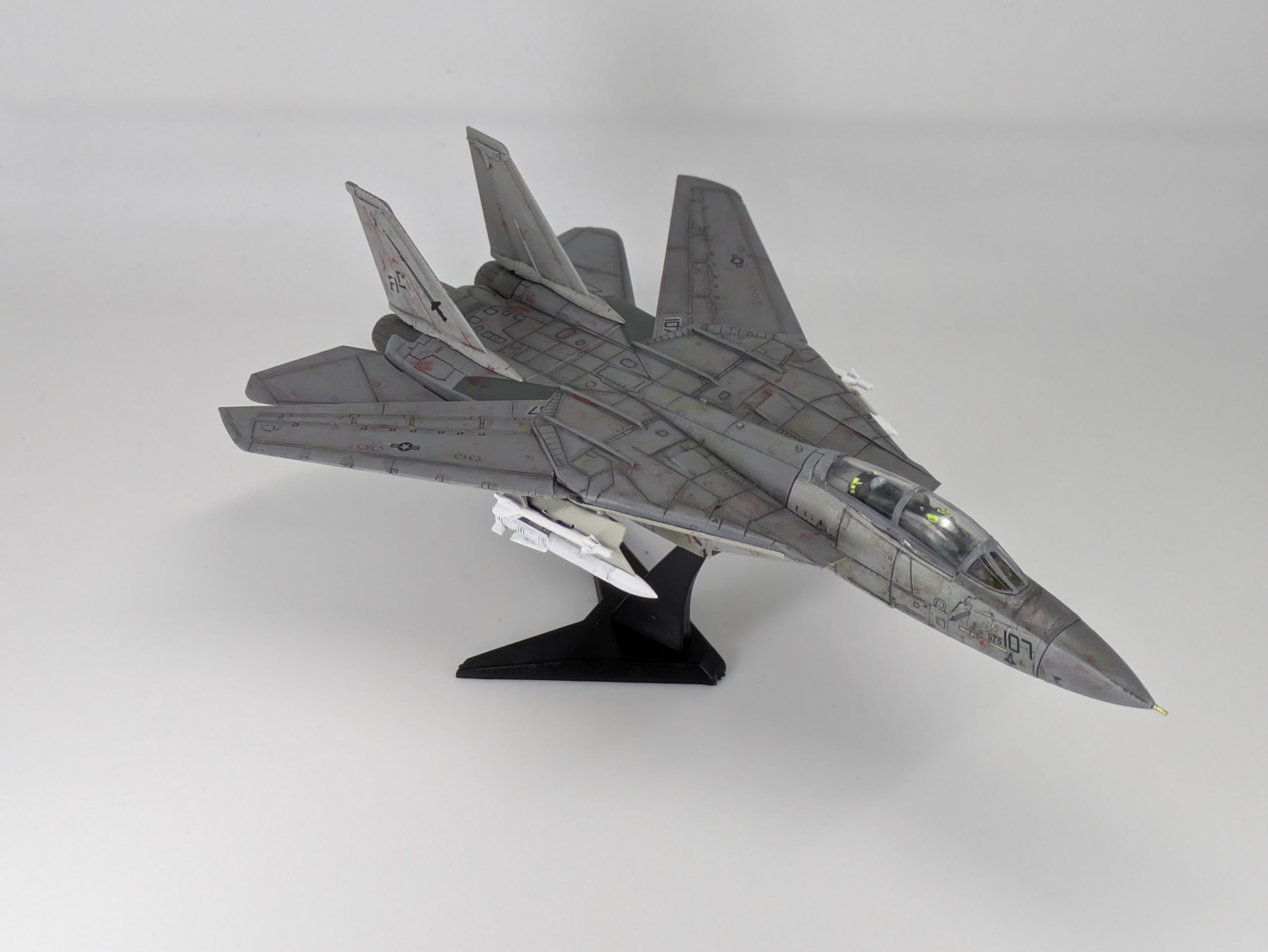 エフトイズの1/144 F-14Bトムキャット(TOMCAT)をつくろう！【完成編