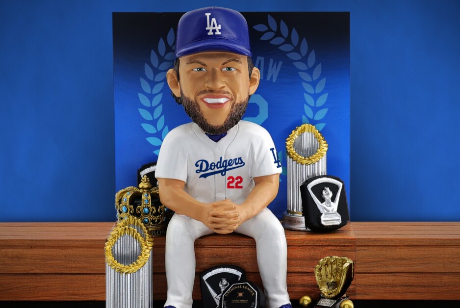 FOCO Selling New Dodgers Bobblehead Of Clayton Kershaw With Career