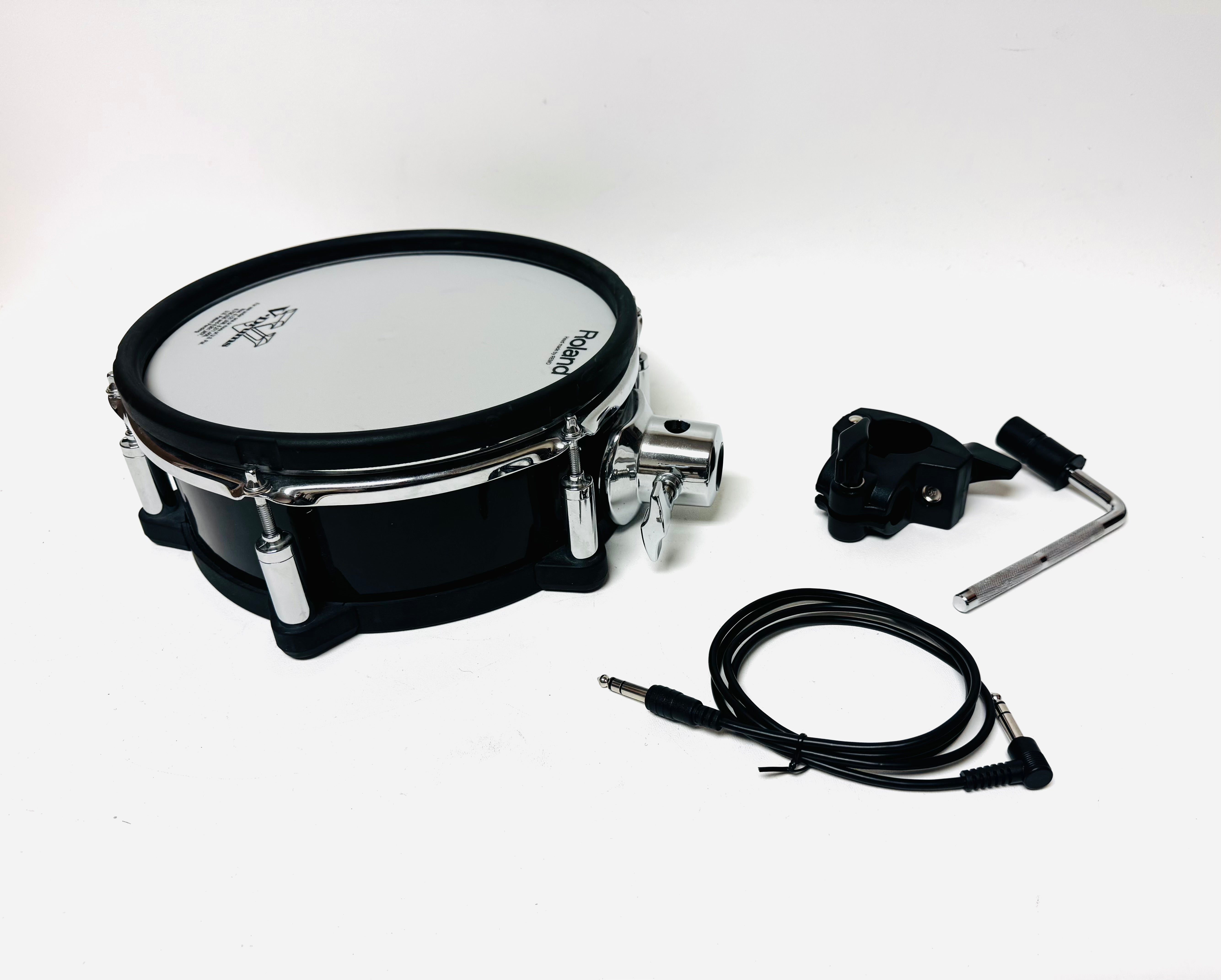 Roland PD-105X 10” Black WraptorSkinz Mesh Tom Pad PD105X – Dolby