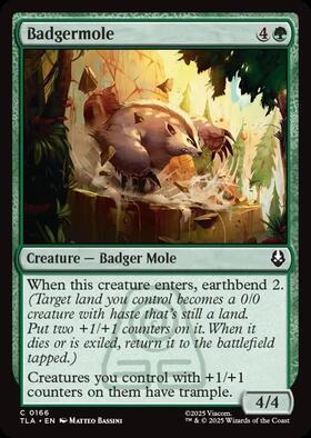 TLA)アナグマモグラ(0166)(F)/BADGERMOLE | (FOIL)コモン・アンコモン