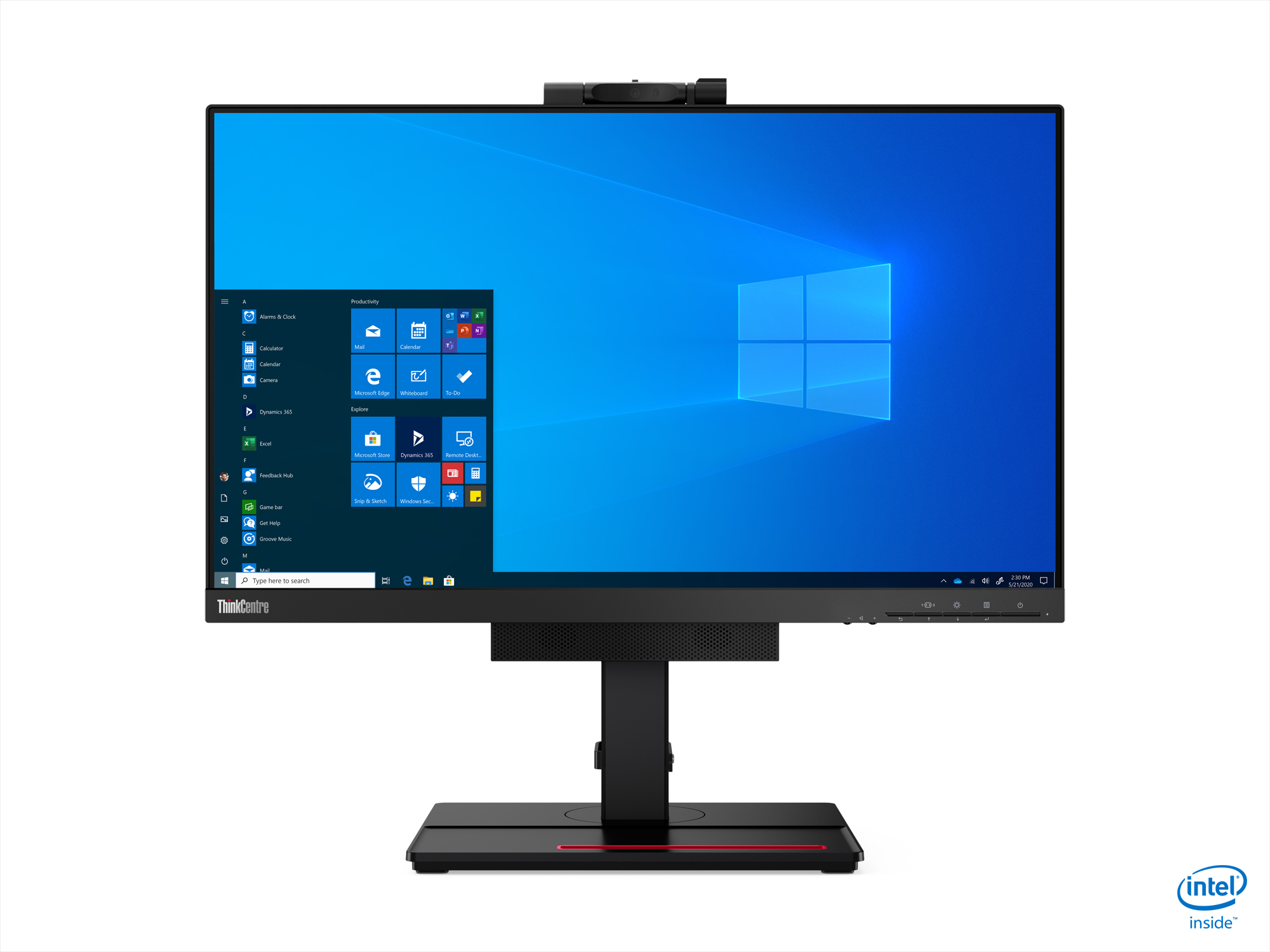 ThinkCentre Tiny in One 24 Gen 4 (11GD-PAR1-WW) モニター - 製品の