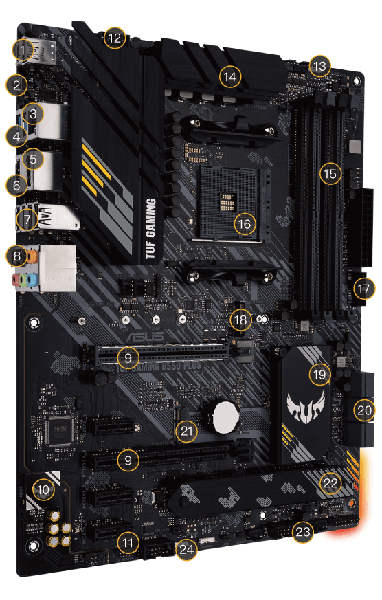 TUF GAMING B550-PLUS｜Motherboards｜ASUS USA