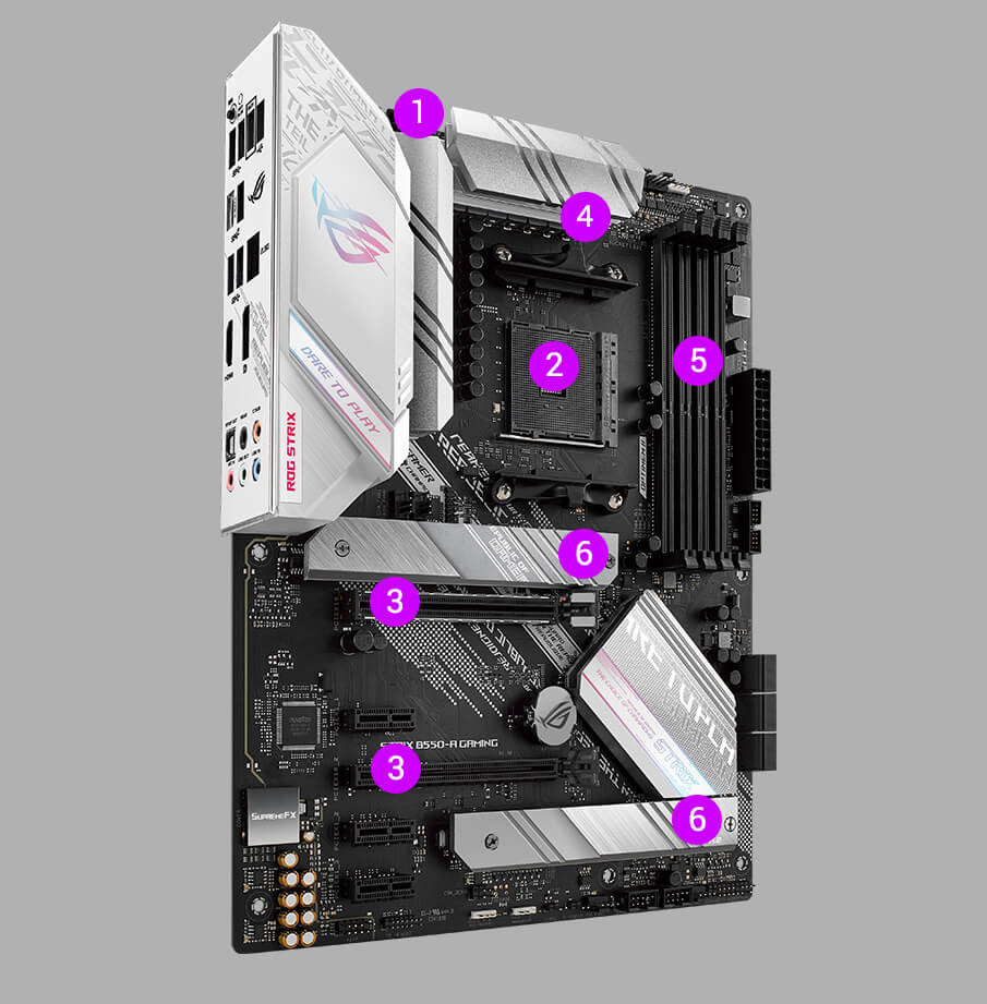 ROG STRIX B550-A GAMING | ROG Strix | Gaming Schede Madri｜ROG