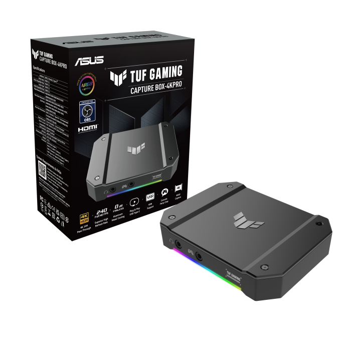 TUF GAMING CAPTURE BOX-4KPRO｜Streaming Kits｜ASUS USA