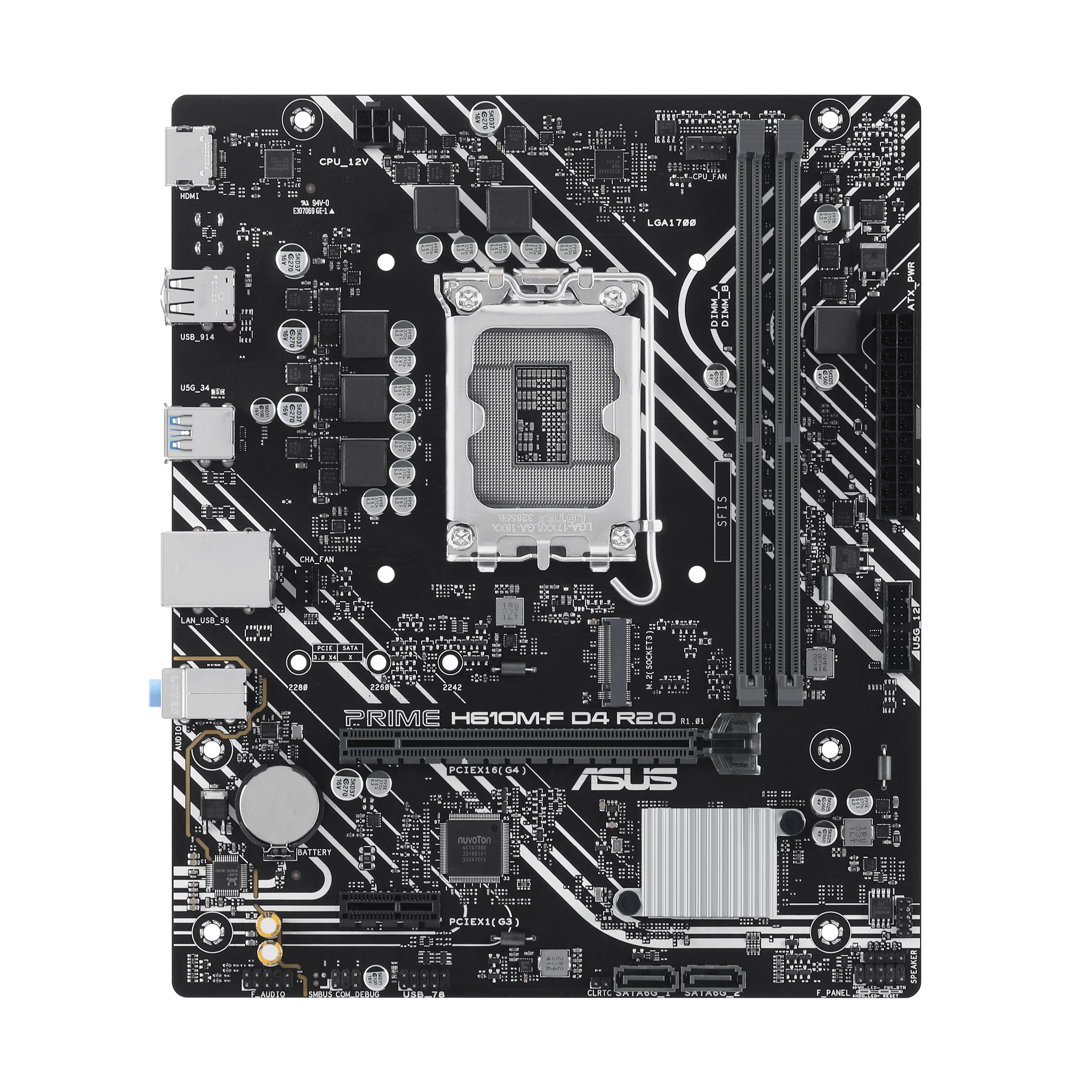 PRIME H610M-F D4 R2.0-CSM｜マザーボード｜ASUS 日本