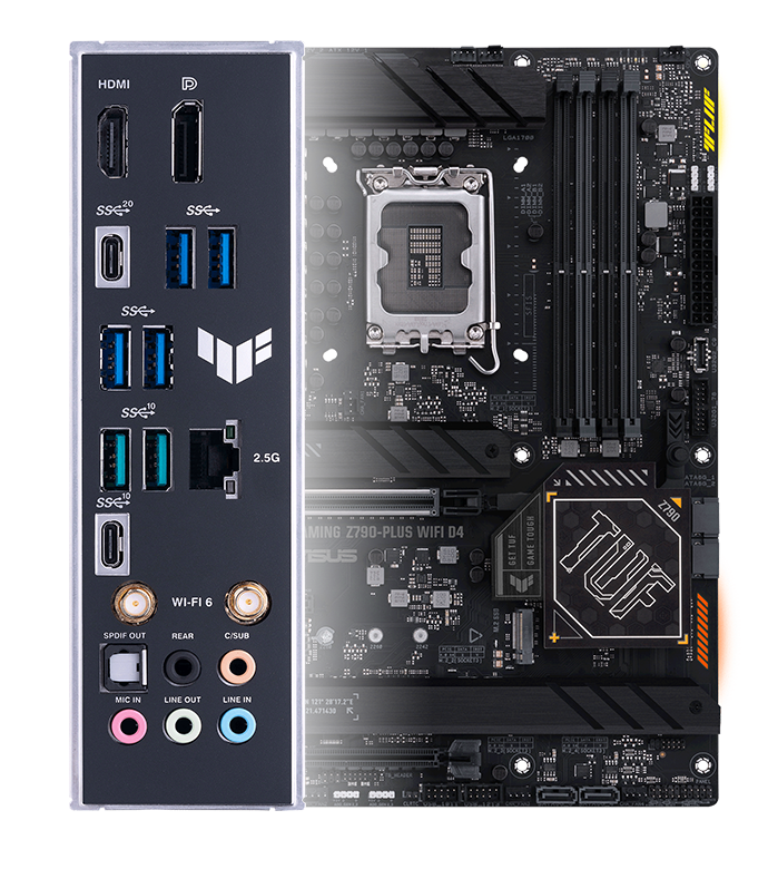 TUF GAMING Z790-PLUS WIFI D4｜マザーボード｜ASUS 日本