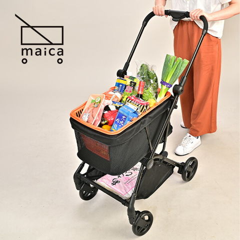 dショッピング |ショッピングカート maica 折りたたみ 4輪 大容量 マイ