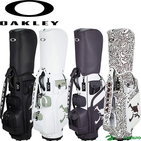 dショッピング |オークリー キャディバッグ 9.5型 スカルゴルフバッグ