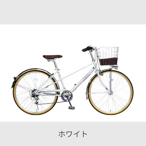 dショッピング |cyma Mixte City 自転車 シティサイクル ホワイト 資格