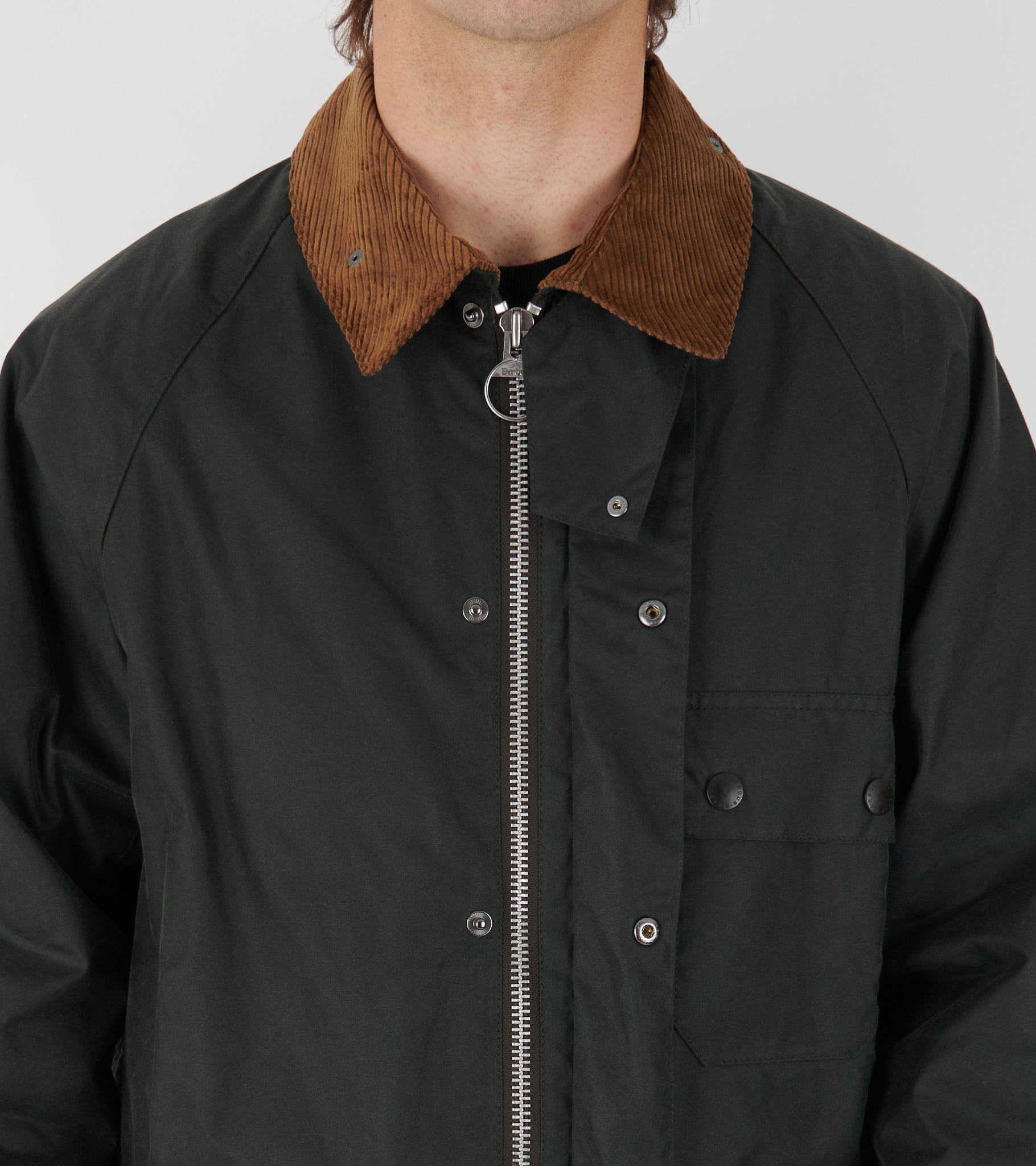 Barbour OS Solway Wax Jacket Sage – Dr. Adams