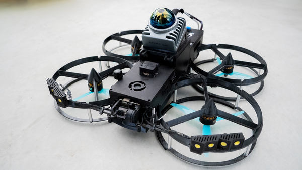 DRONE SPORTS、最新ドローン「Rangle 6」による屋内リアルタイム点群