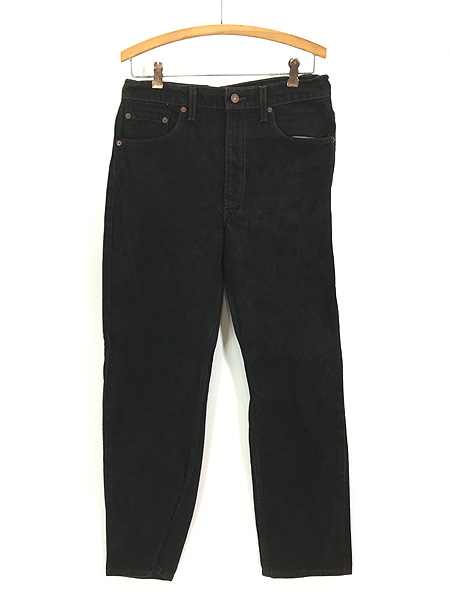 古着 90s USA製 Levi's 505-0260 サルファ スーパー ブラック デニム