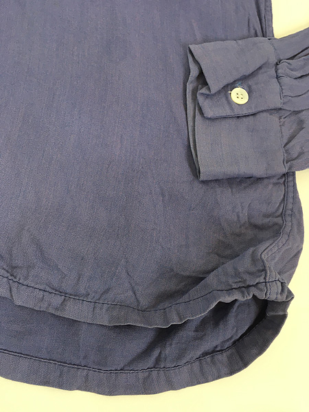 古着 40-50s WALDORF 無地 ソリッド ハンドステッチ 開襟 ボックス