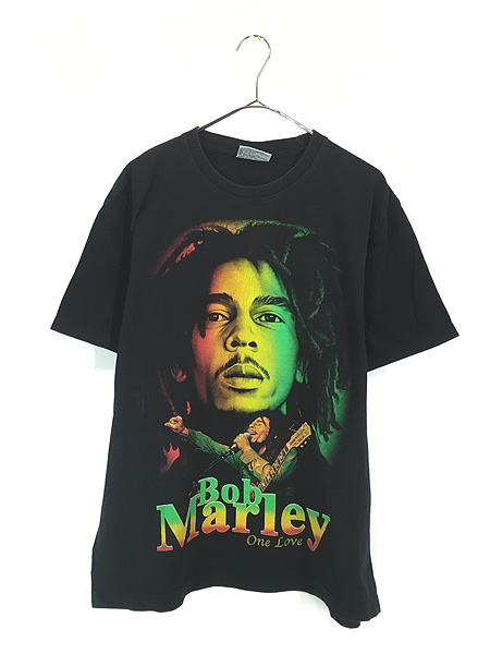 古着 00s- BOB MARLEY 「One Love」 ラスタ フォト ロック レゲエ