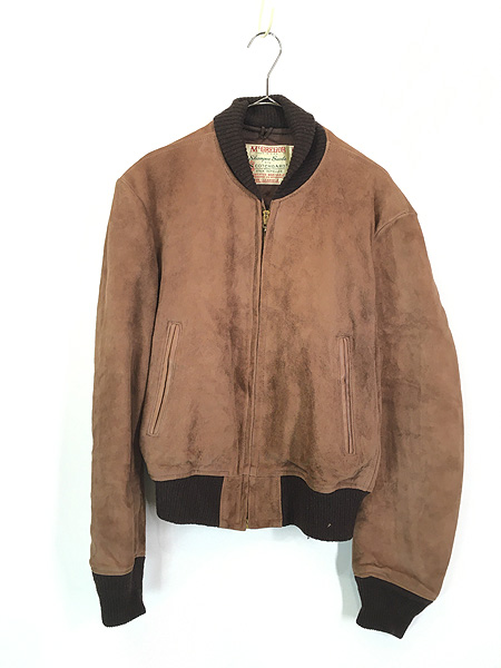 古着 60s USA製 McGREGOR 「Shampoo Suede With Scotchgard」 本革
