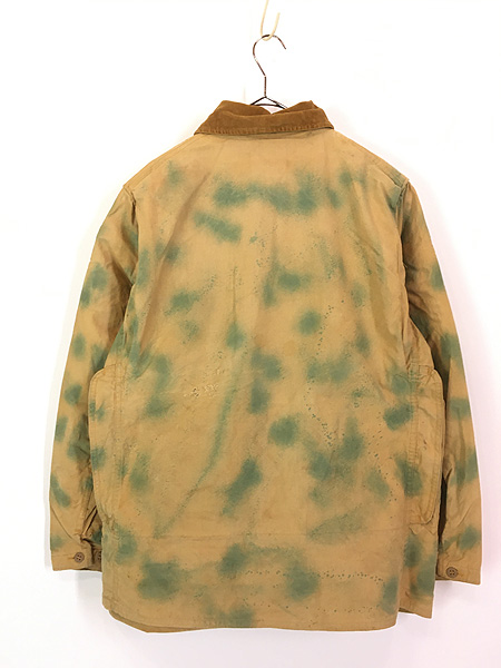 古着 50-60s JC Higgins 迷彩 ハンド ペイント ブラウン ダック