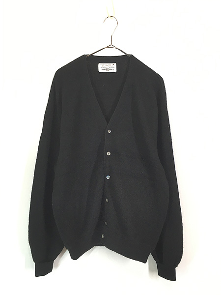 古着 70s USA製 Arnold Palmer Robert Bruce ブラック ソリッド