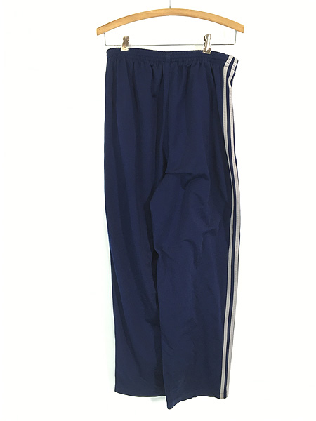 古着 90s adidas 3ライン センタープリーツ ジャージ トラック パンツ