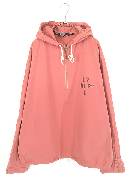 古着 90s Polo Ralph Lauren 名作 ステンシル コットン アノラック