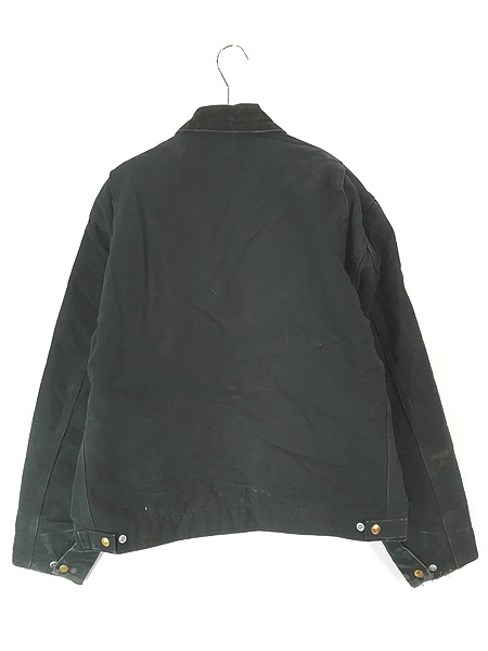 古着 Carhartt 裏地 ストライプ ブランケット ブラック ダック