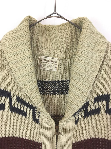 古着 70s USA製 Pendleton 「High Grade Western Wear」 ラーメン柄