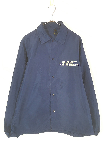 古着 80s USA製 Champion 「NOTRE DAME」 カレッジ ナイロン コーチ