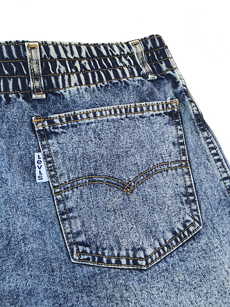 古着 90s USA製 Levi's Sport Jeans 841-9519 2tone ケミカル デニム