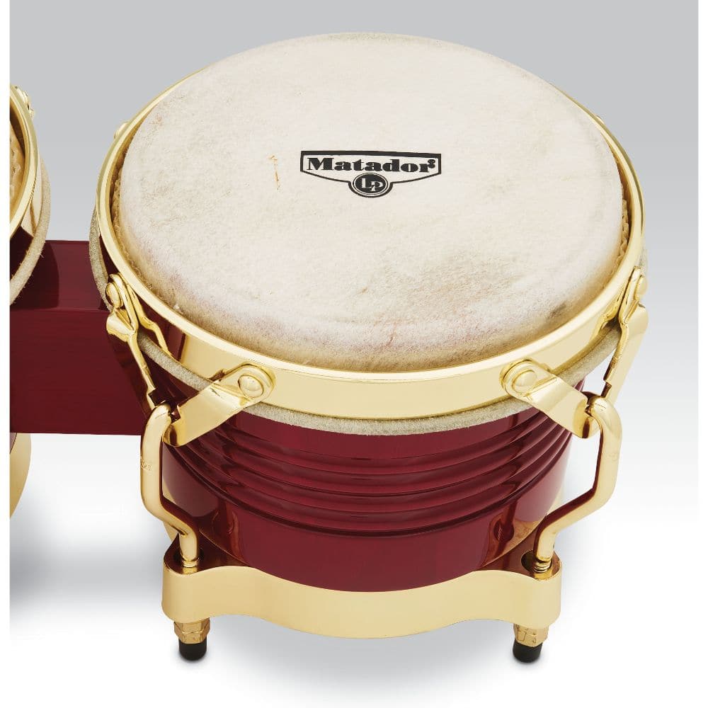 LP Matador Wood Bongos Red Wood