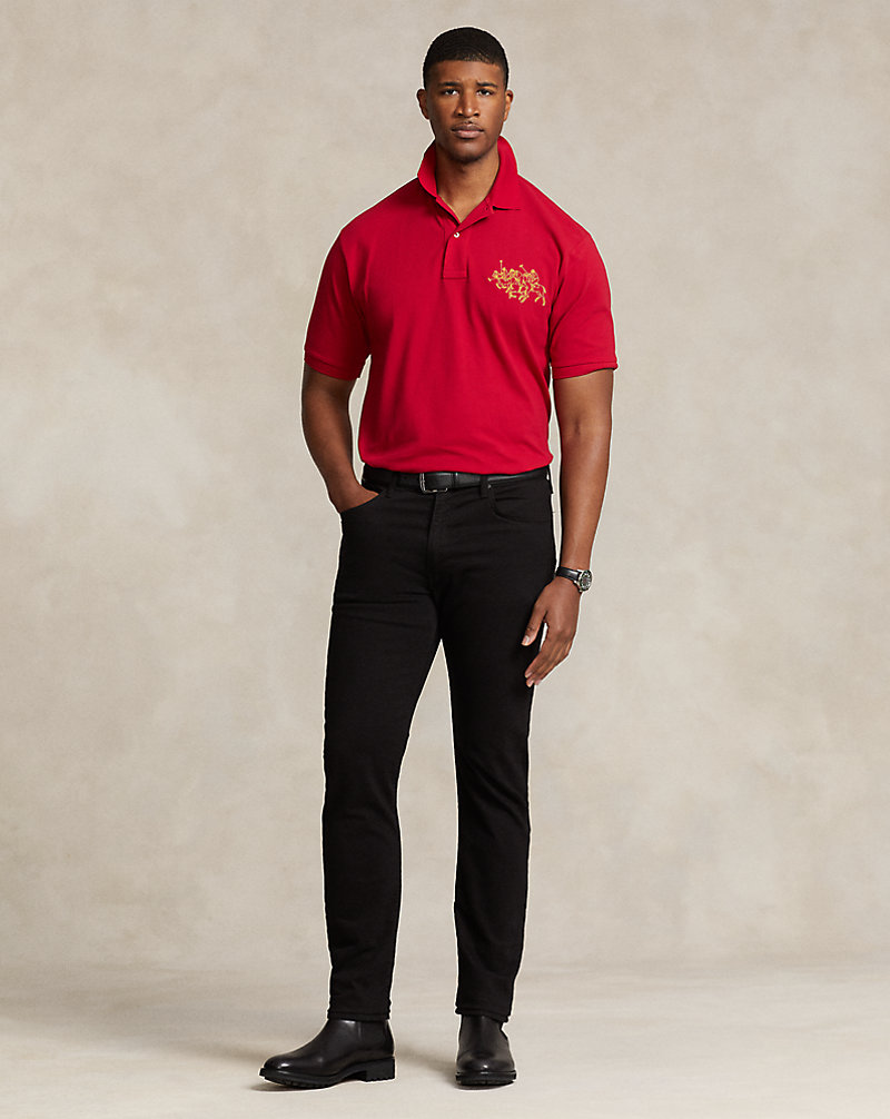 Lunar New Year Triple-Pony Polo Shirt
