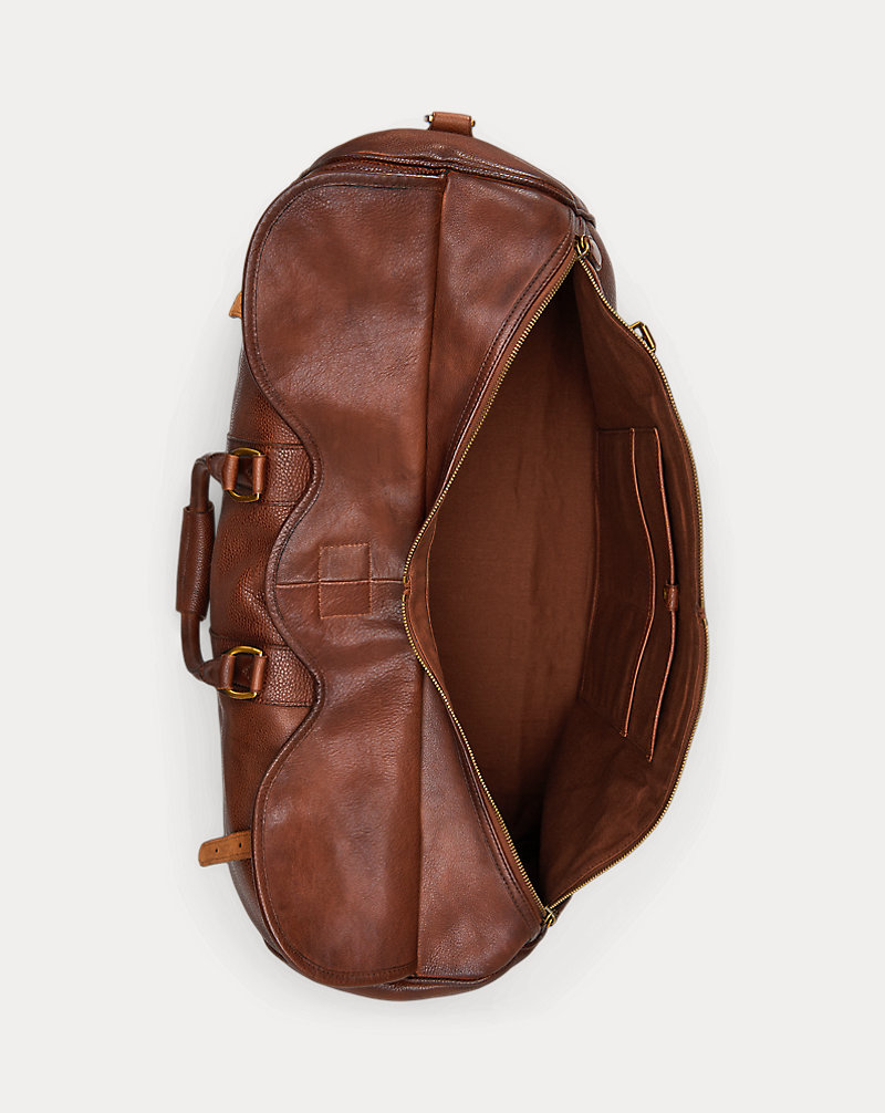 Heritage Leather Duffel for Men | Ralph Lauren® CZ