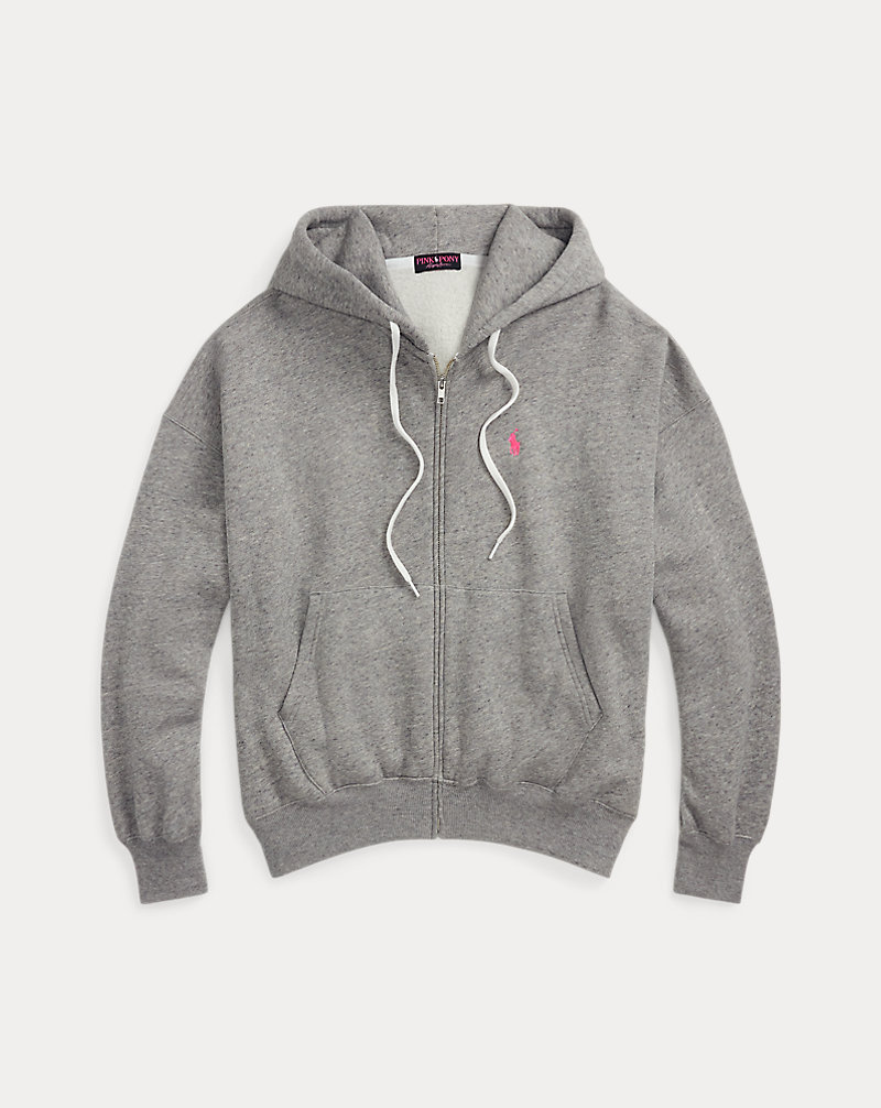 Pink Pony Fleece Full-Zip Hoodie