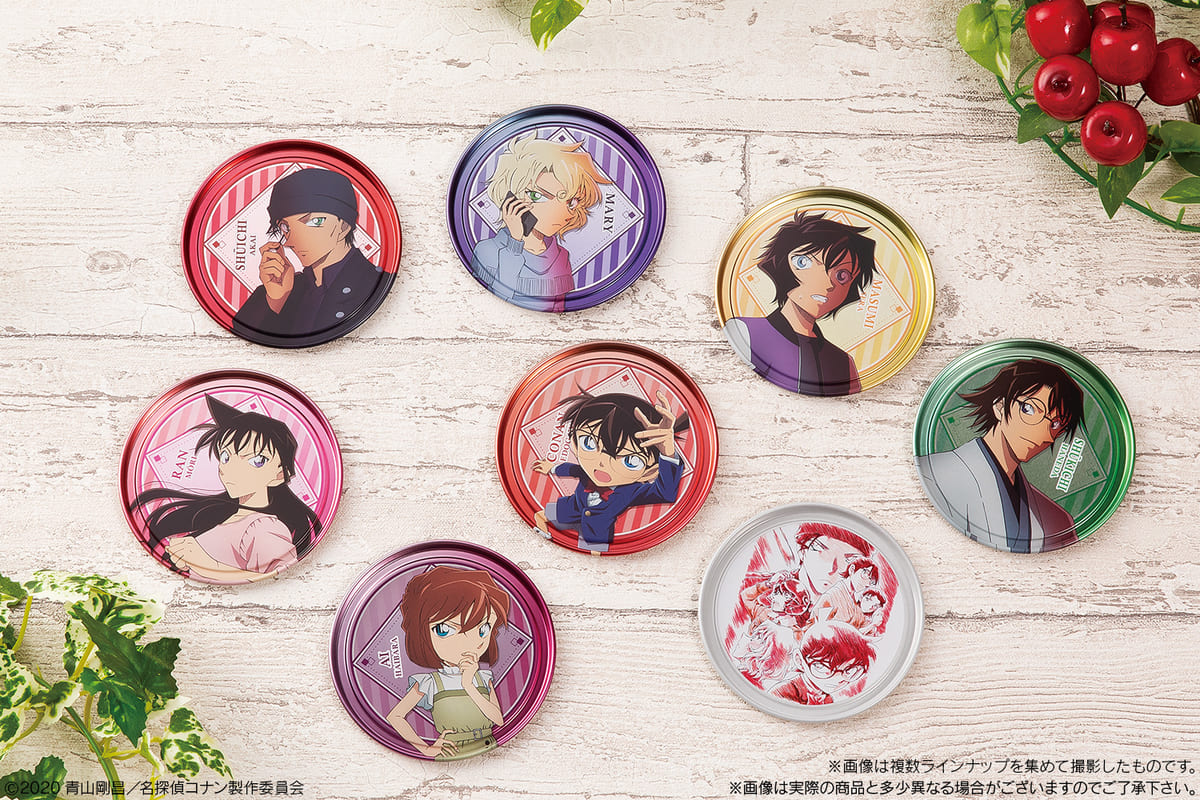 劇場版 名探偵コナン 緋色の弾丸」缶コースター付き！バンダイ