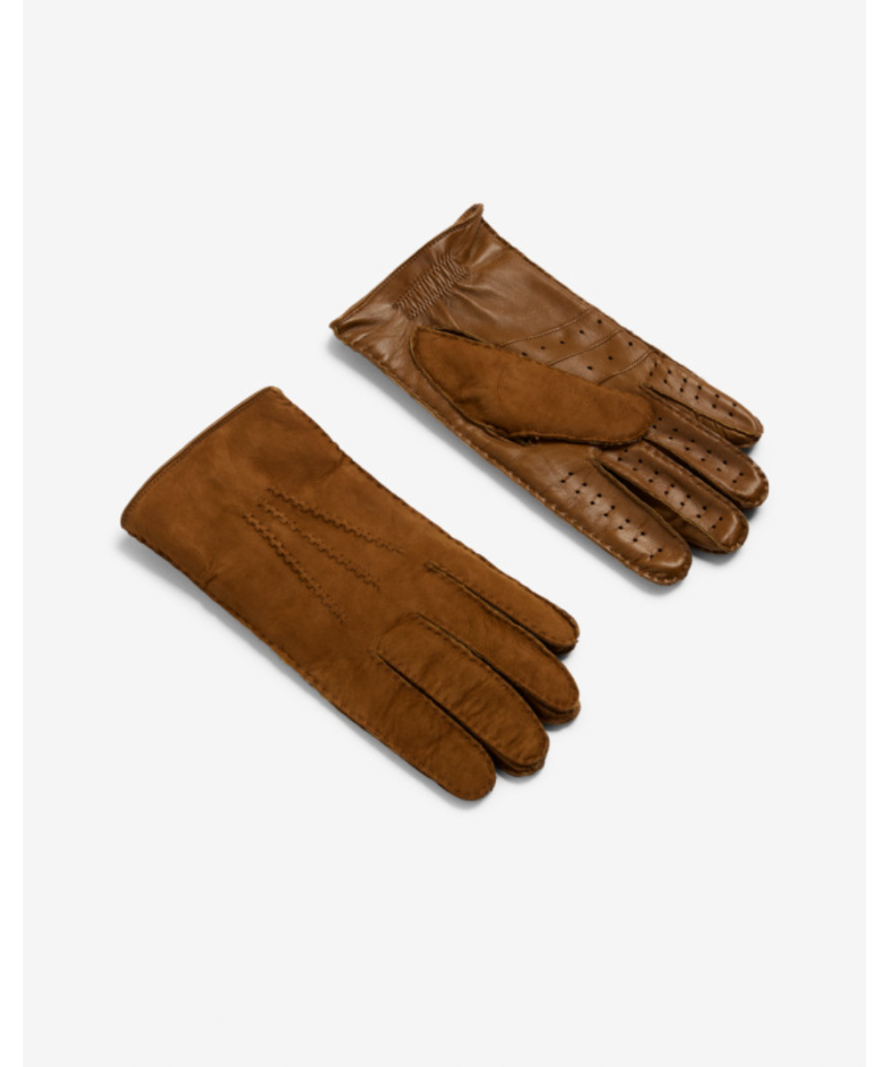 dunhill/ダンヒル通販 | ブラックレザー ドライビンググローブ【送料