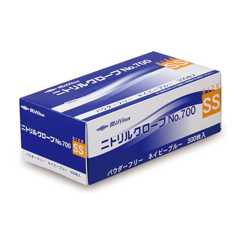 よろずやマルシェ本店 | 共和 ニトリルグローブ SS ネイビーブルー 300