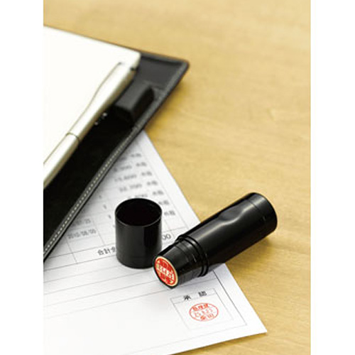 シヤチハタ データーネームEX 15号 キャップ式 ブラック 別製 XGL-15C