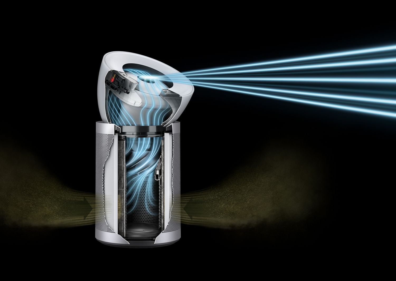Dyson Purifier Big+Quiet 空気清浄機 ホワイト / シルバー (BP02 WS