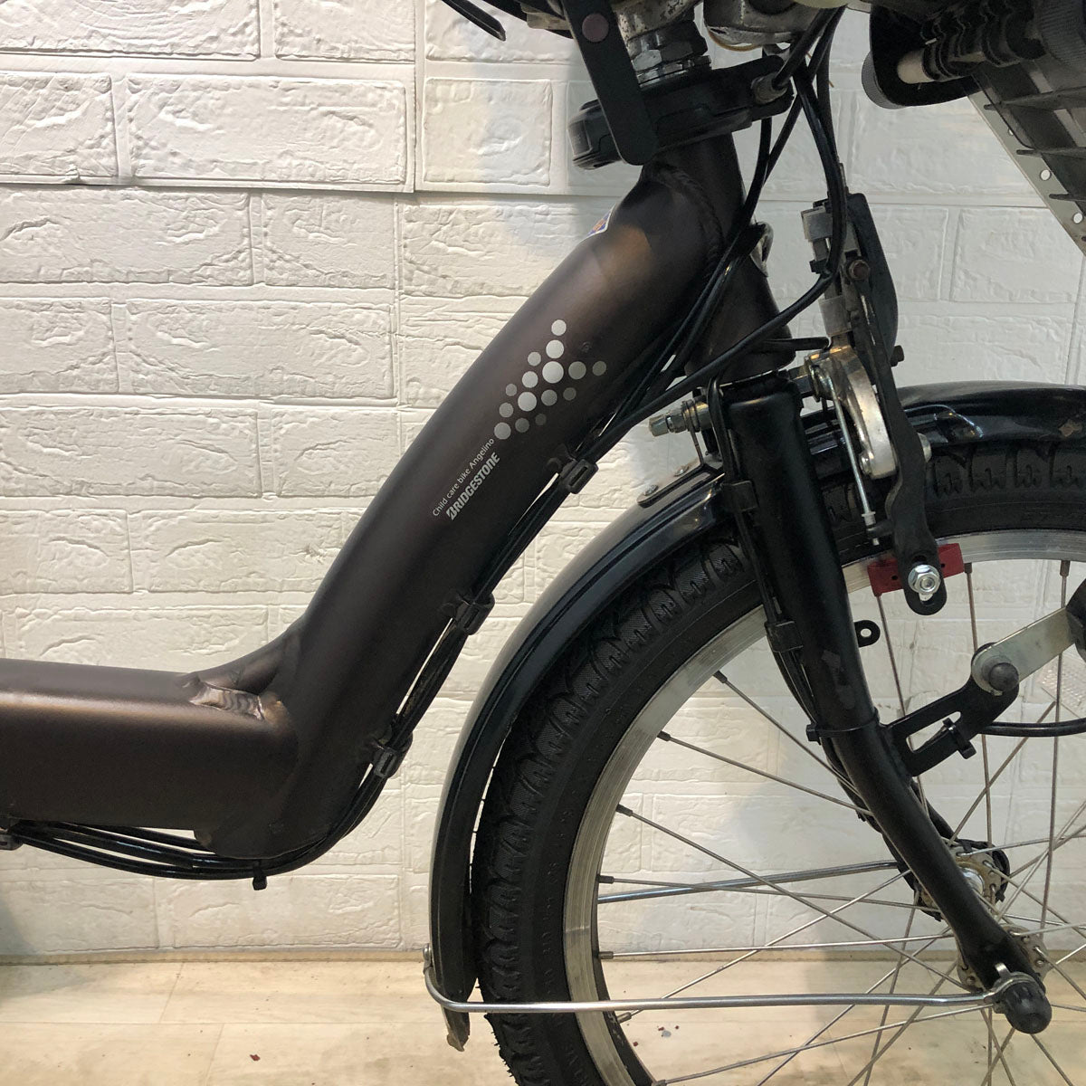 中古電動自転車 ブリヂストン アンジェリーノ プティット e ブラウン
