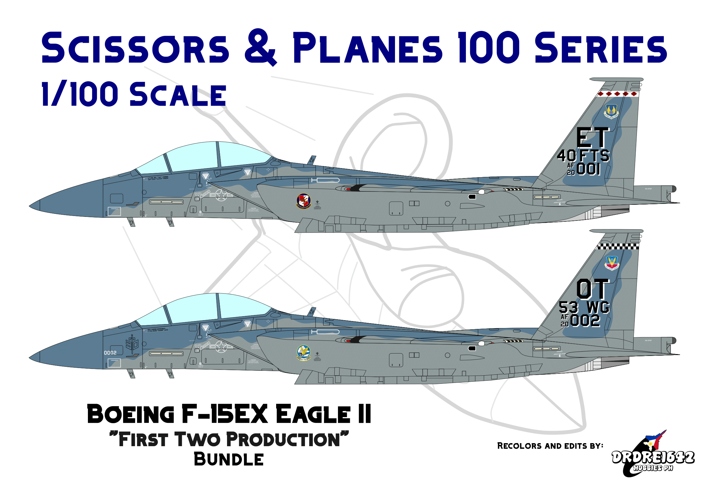 1/100 scale F-15EX Eagle II 