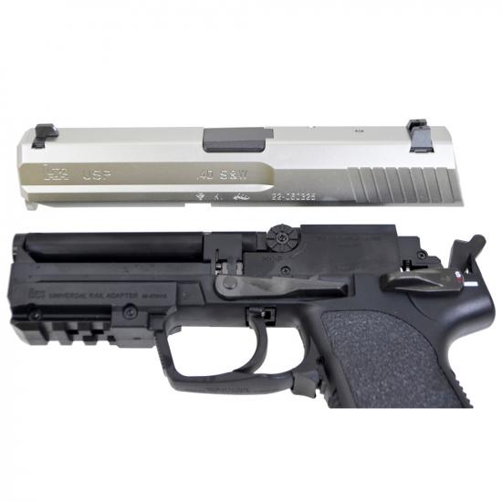 GUN&MILITARY ECHIGOYA / 電動ハンドガン H&K USP シルバースライド