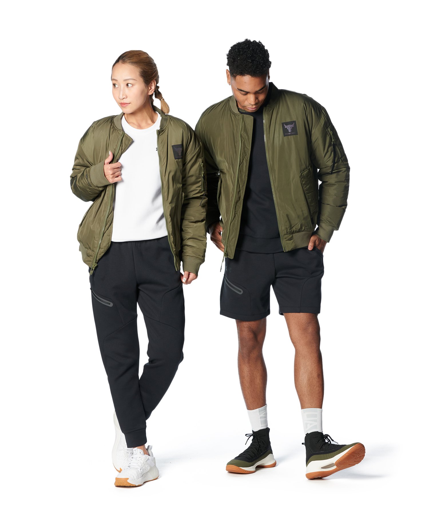 アンダーアーマー公式】 UAプロジェクトロック ボンバー ジャケット