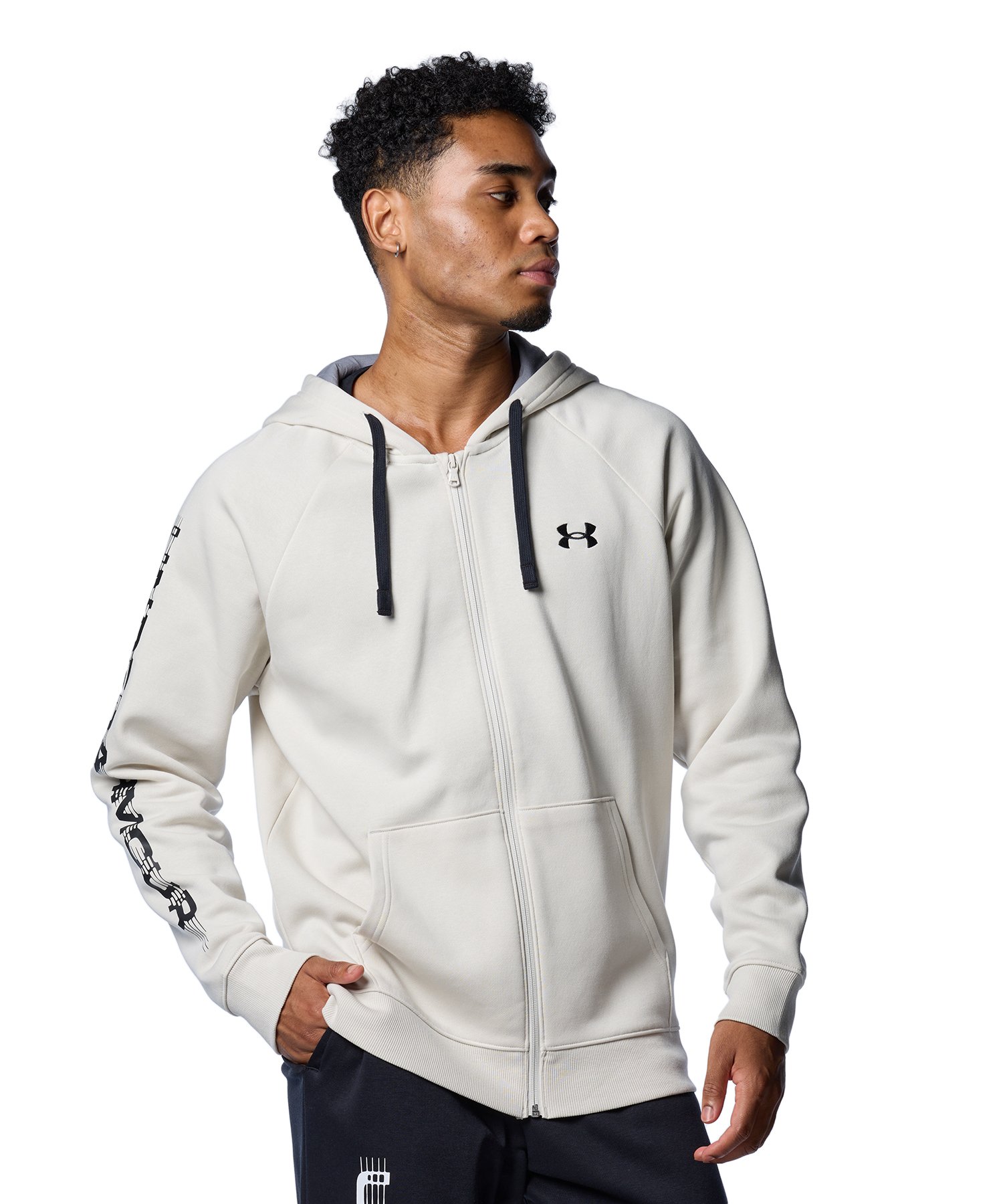 アンダーアーマー公式】 UAライバルフリース グリッチ フルジップ