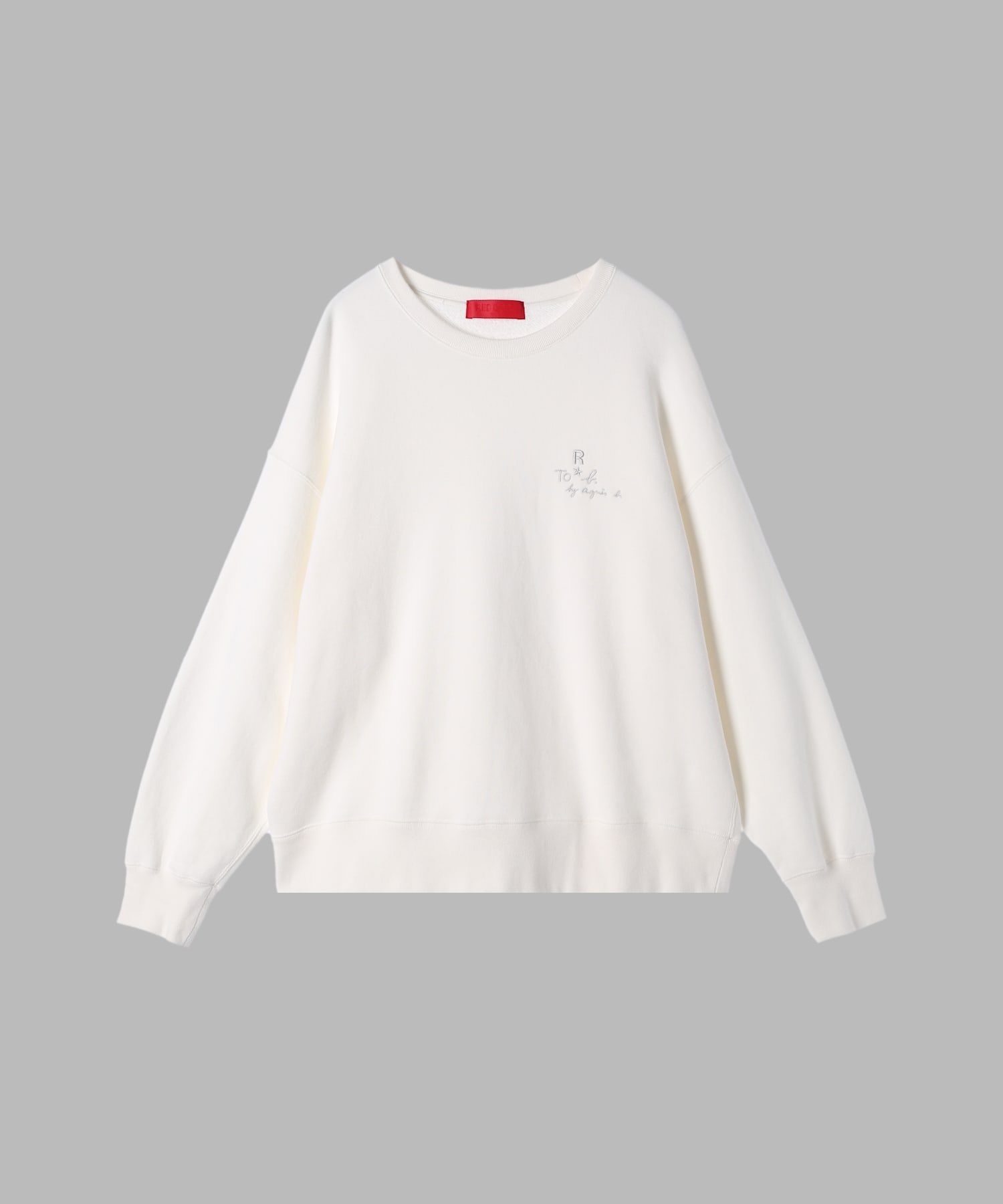 To b. by agnes b. x RED CARD TOKYO OVERSIZED SWEATSHIRT オーバー